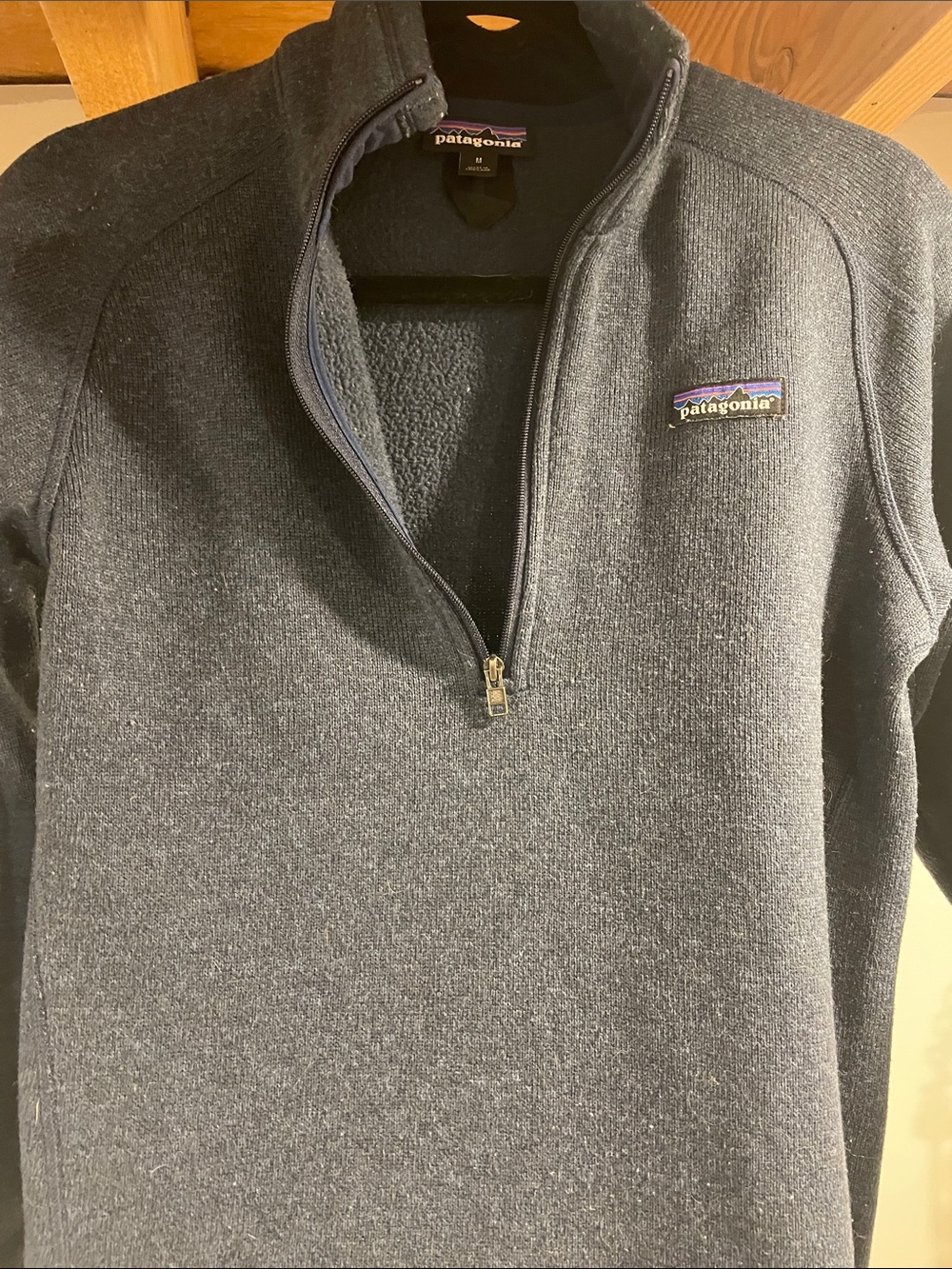 Patagonia Men’s Quarter-Zip Sweater - Charcoal Gray